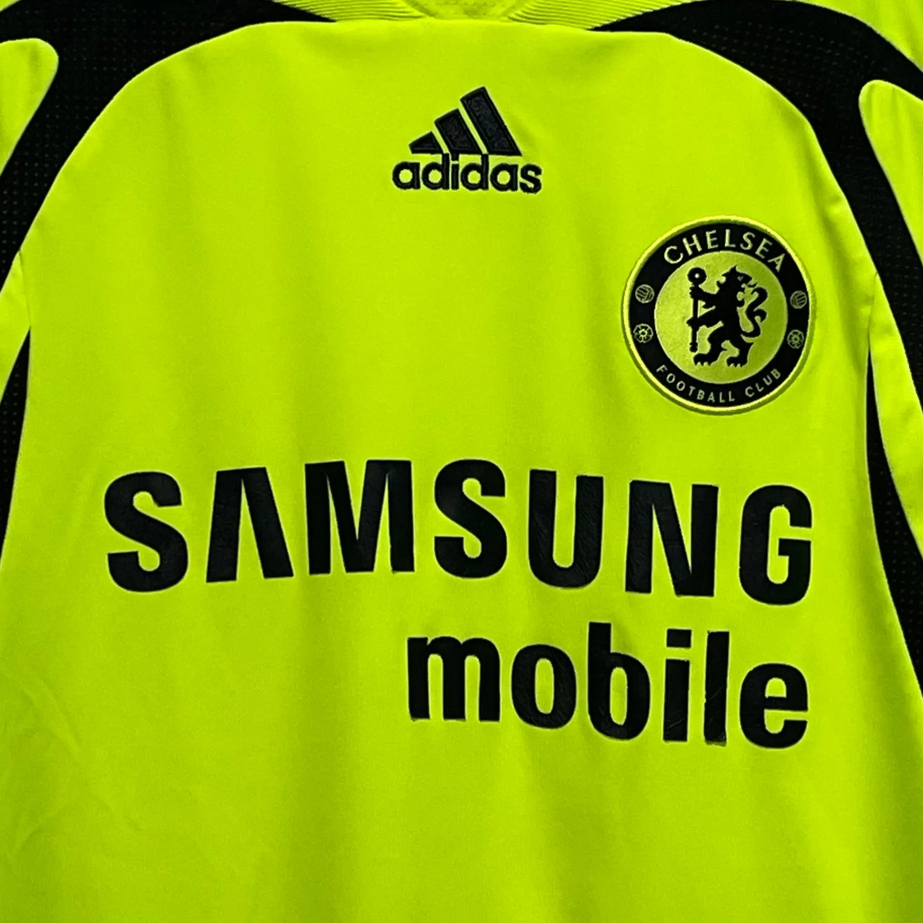 2007/08 Chelsea Long Sleeve Away Jersey M