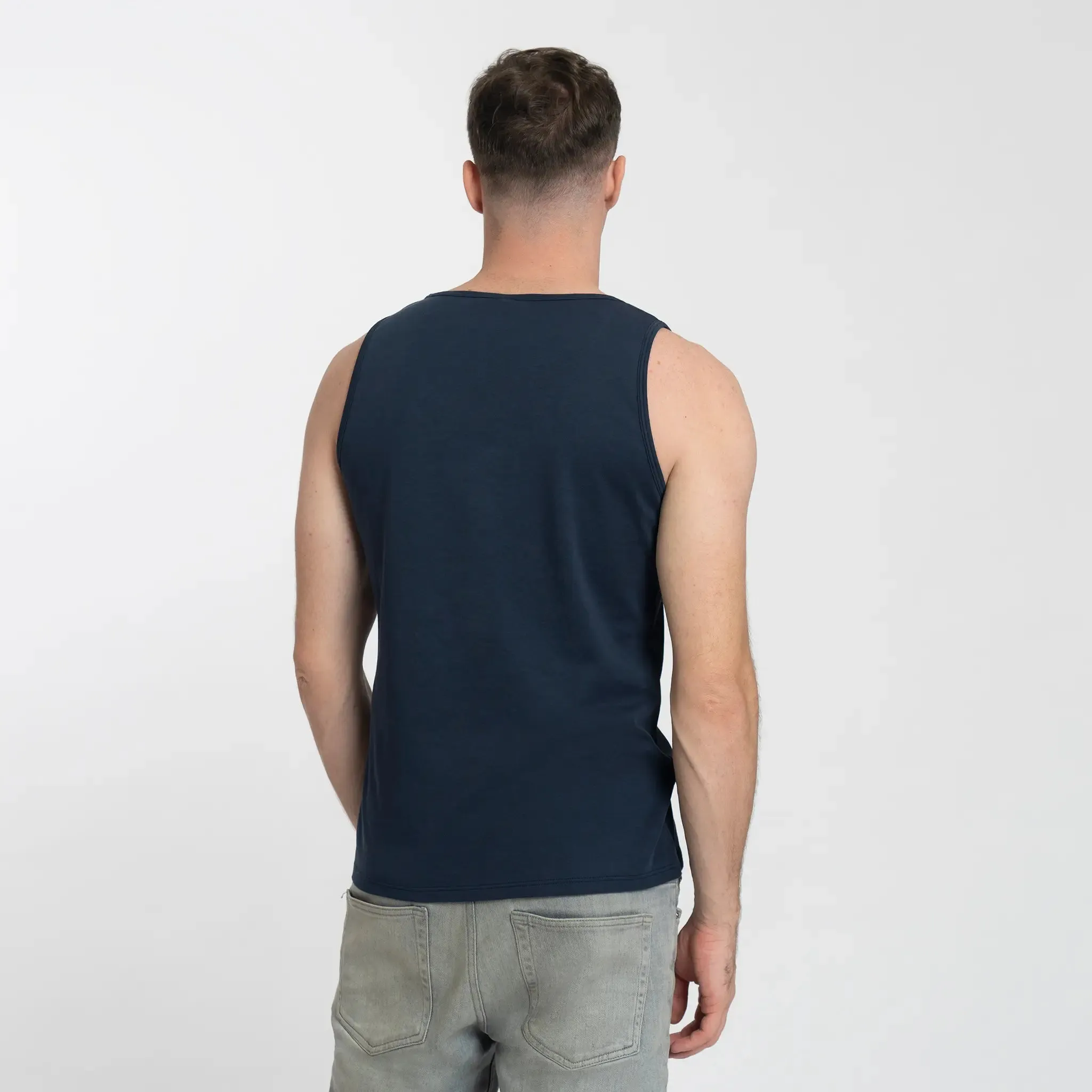 6 Pack - Men's Organic Pima Cotton Tank Tops