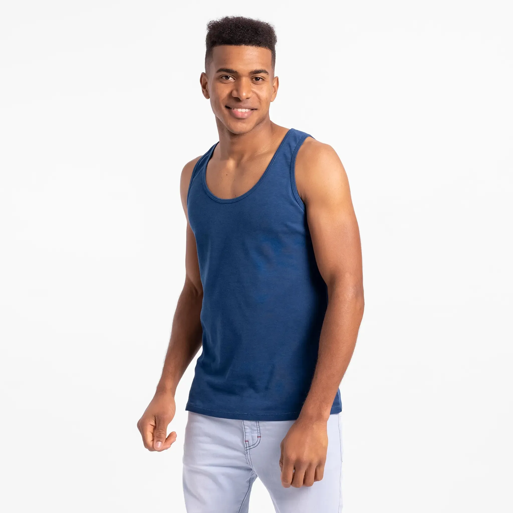 6 Pack - Men's Organic Pima Cotton Tank Tops