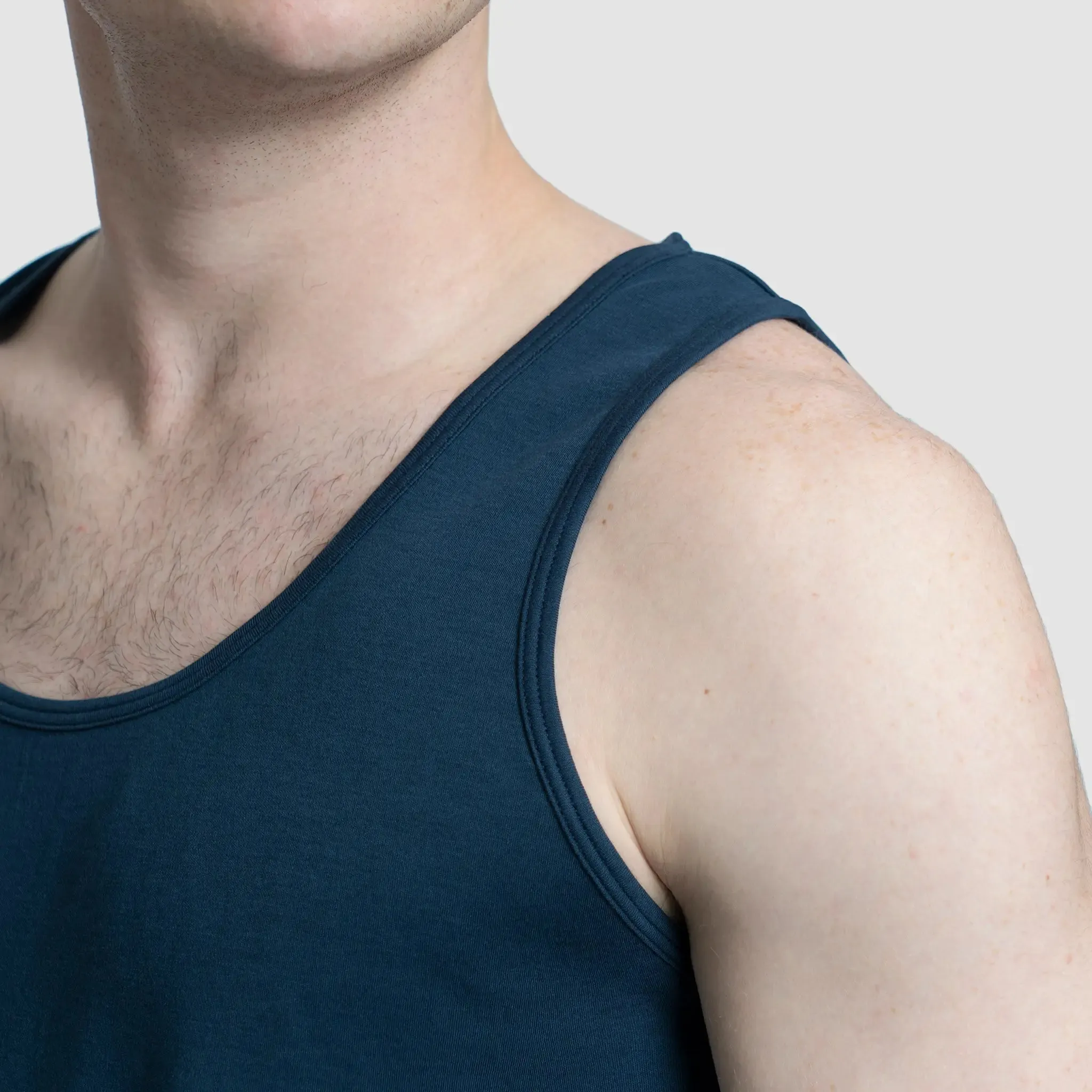 6 Pack - Men's Organic Pima Cotton Tank Tops