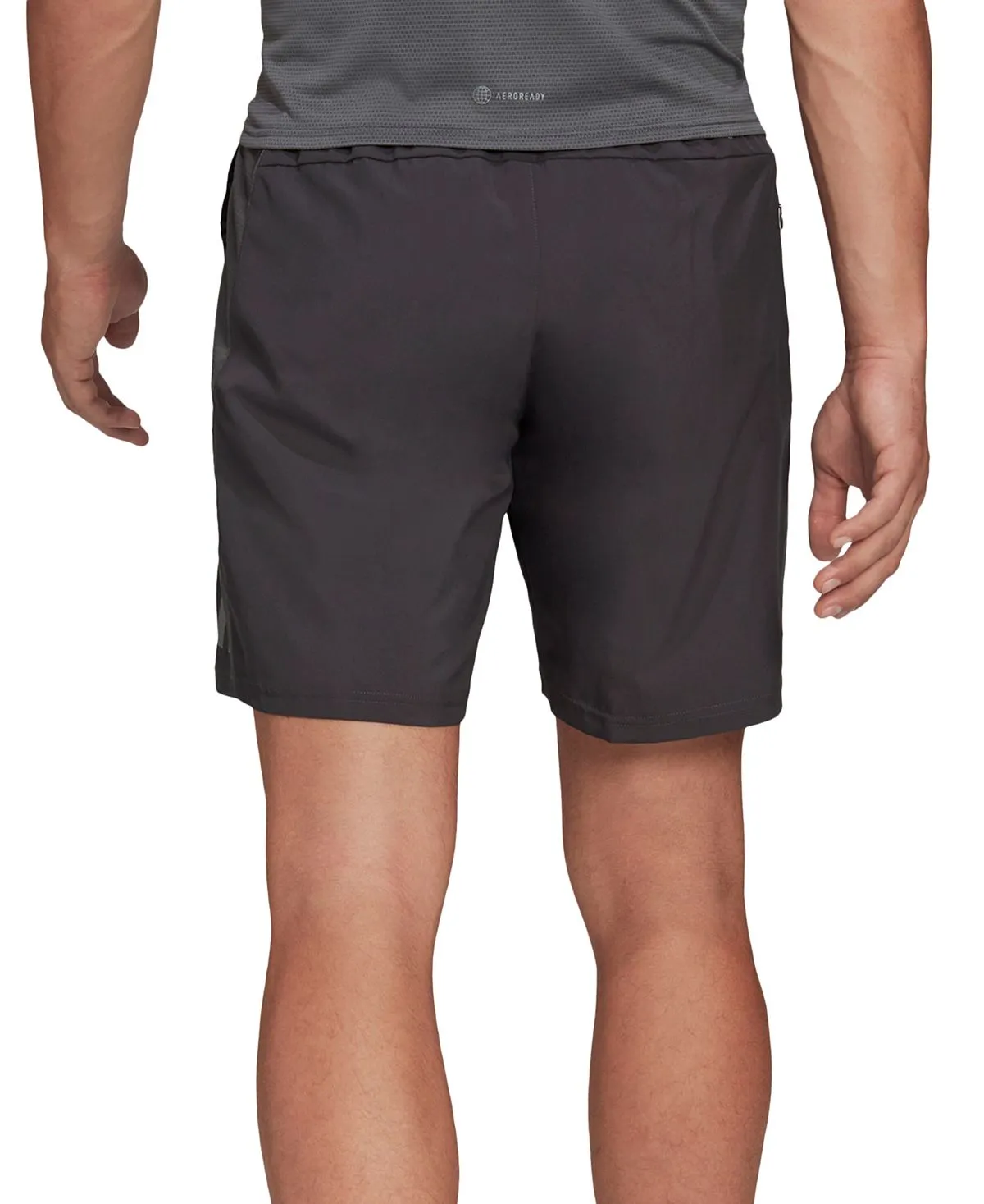 adidas Men's Aeroready 7" Running Shorts, Gray