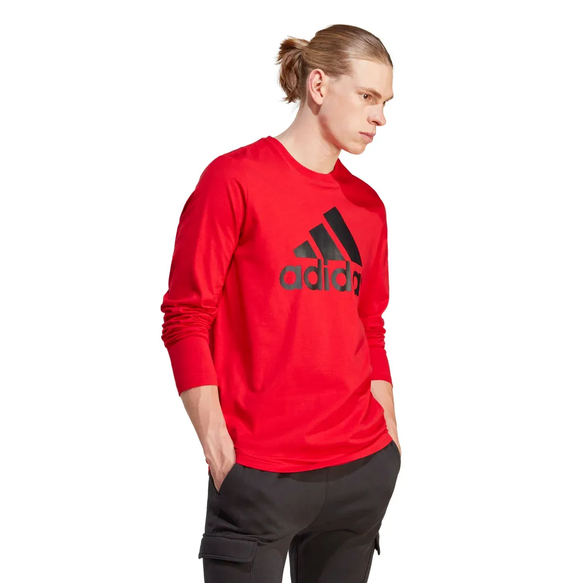 adidas Men's Big Logo Long Sleeve T-Shirt