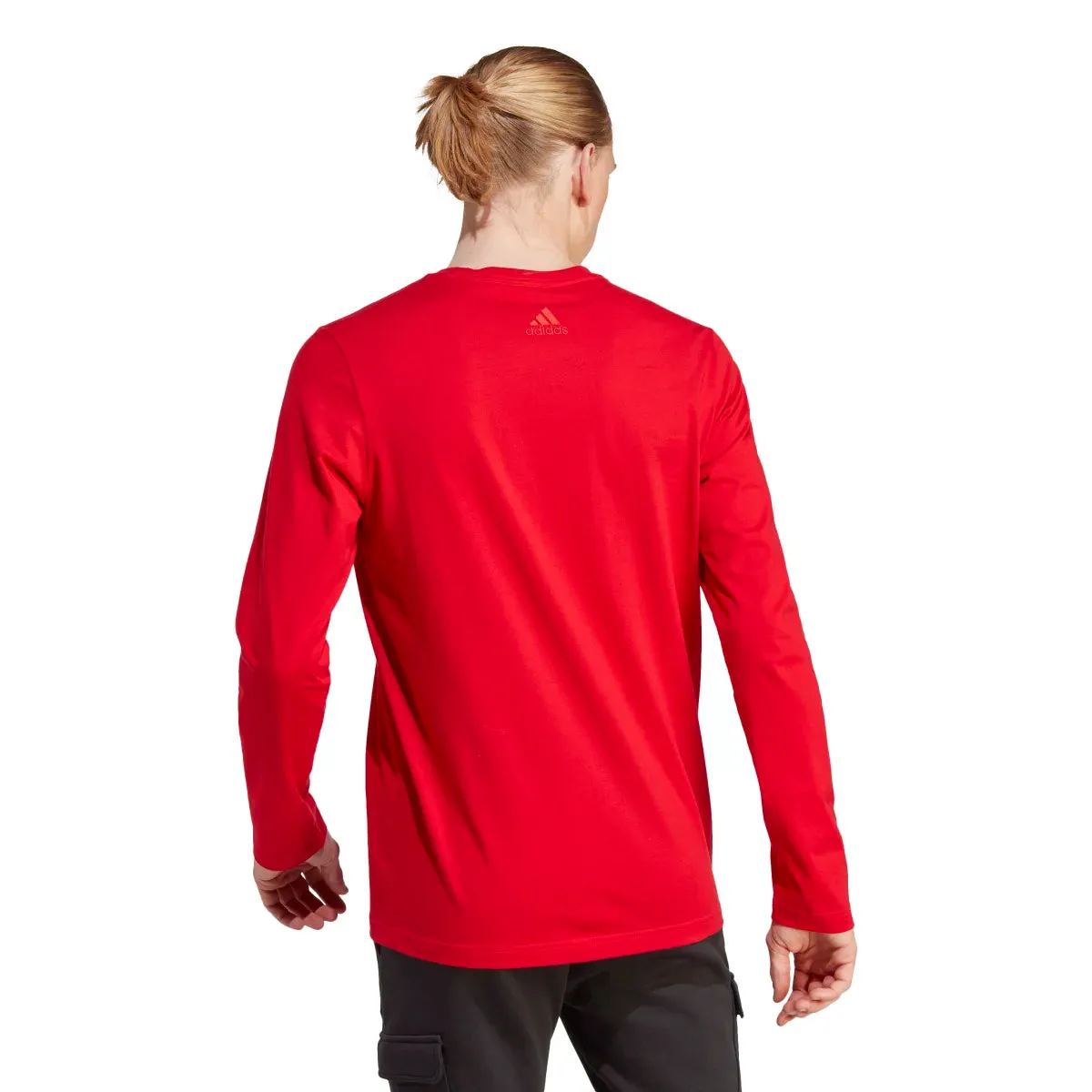 adidas Men's Big Logo Long Sleeve T-Shirt