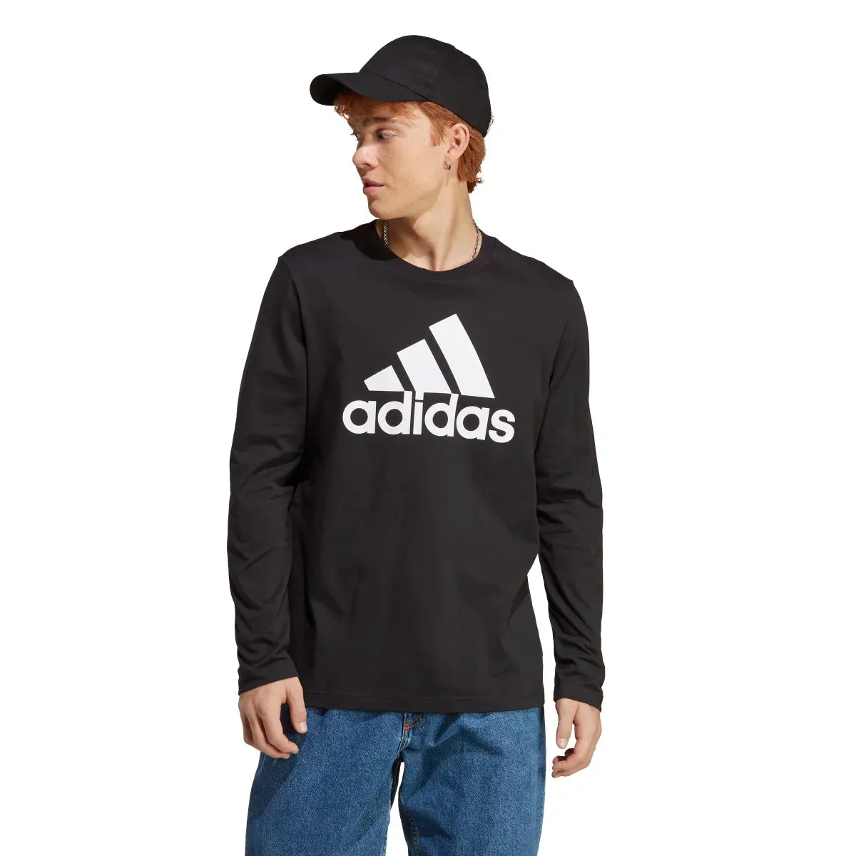 adidas Men's Big Logo Long Sleeve T-Shirt