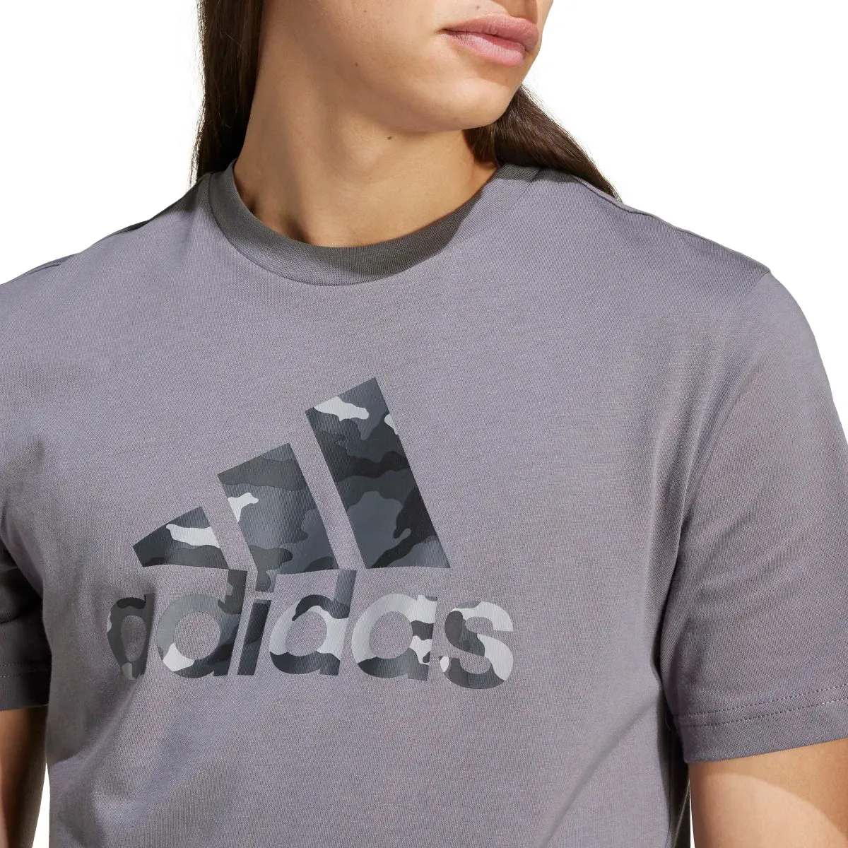 adidas Men's Camo Badge of Sport Graphic T-Shirt (Tall)