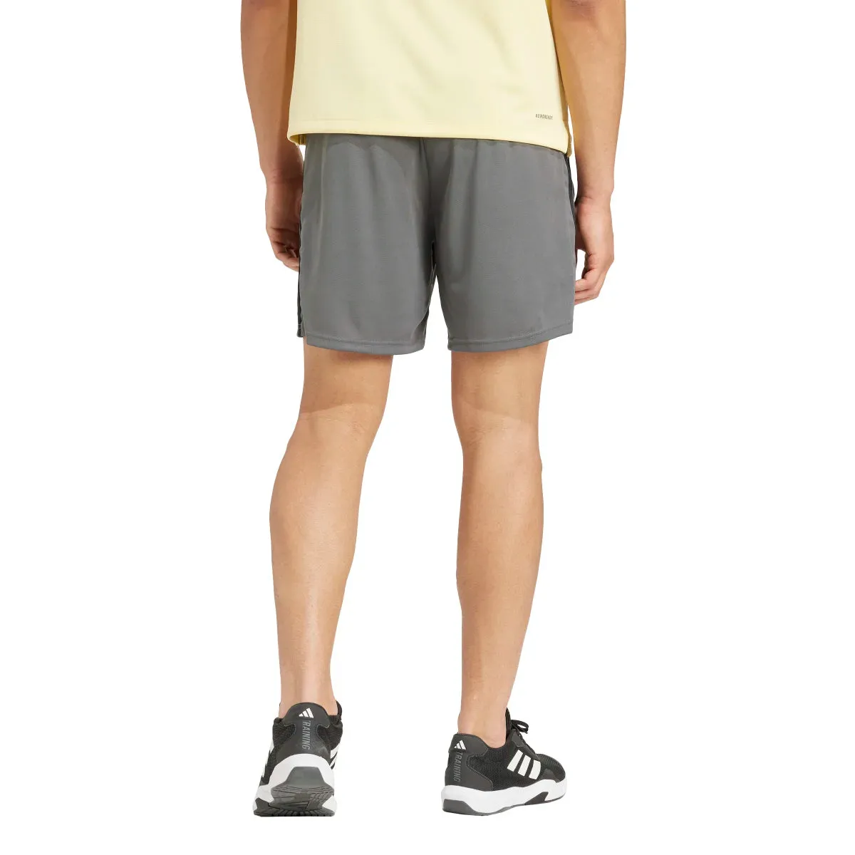 adidas Men's Train Essentials Piqué 3-Stripes Shorts (Tall)