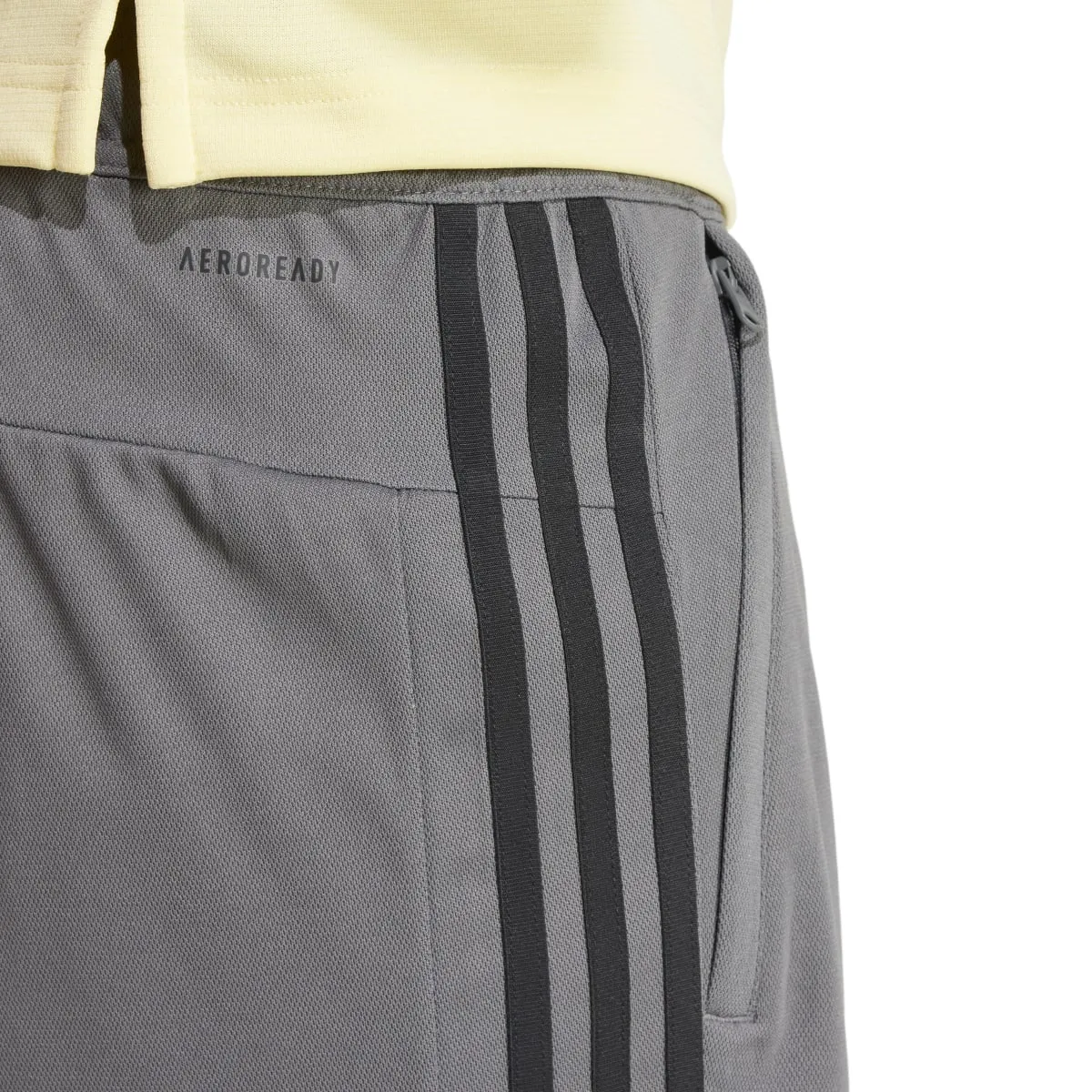 adidas Men's Train Essentials Piqué 3-Stripes Shorts