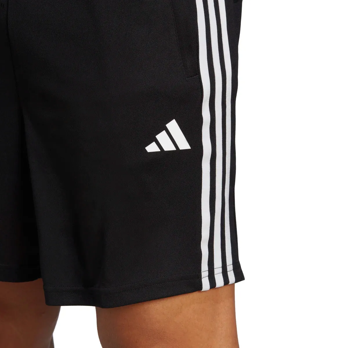 adidas Men's Train Essentials Piqué 3-Stripes Shorts