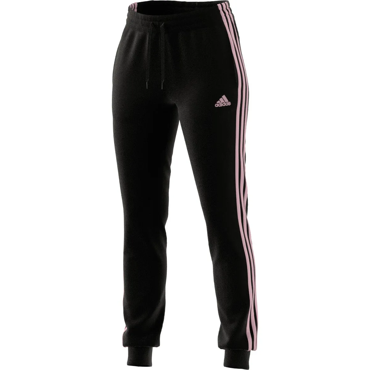 adidas Women's Essentials 3-Stripes Slim Tapered Cuffed Pant