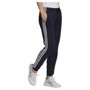 adidas Women's Essentials 3-Stripes Slim Tapered Cuffed Pant