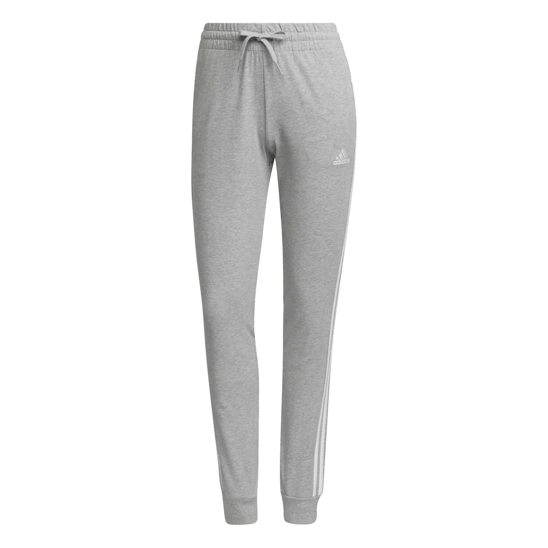 adidas Women's Essentials 3-Stripes Slim Tapered Cuffed Pant