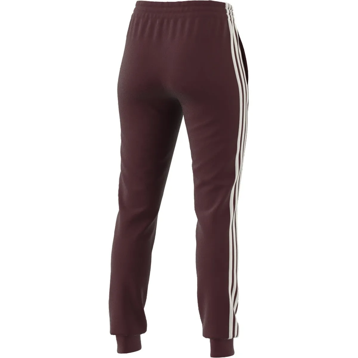 adidas Women's Essentials 3-Stripes Slim Tapered Cuffed Pant