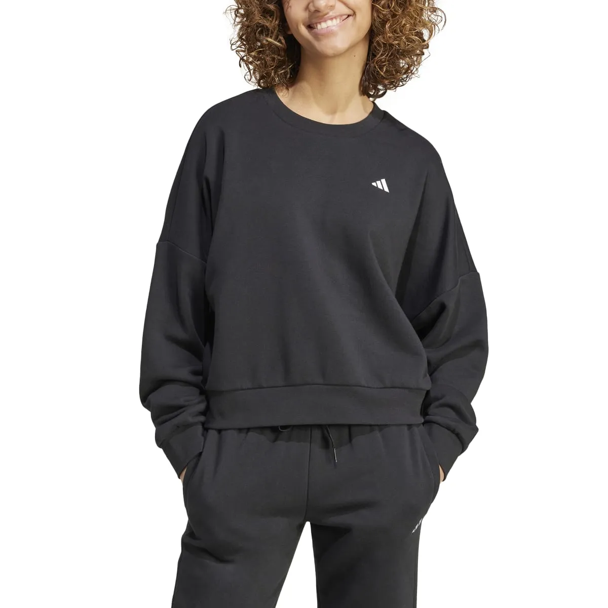 adidas Women's Essentials Feel Cozy Sweatshirt