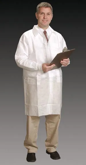 Alphaprotech Critical Cover Alphaguard Lab Coats Coats Lab Alphaguard White Xxl30/Cs