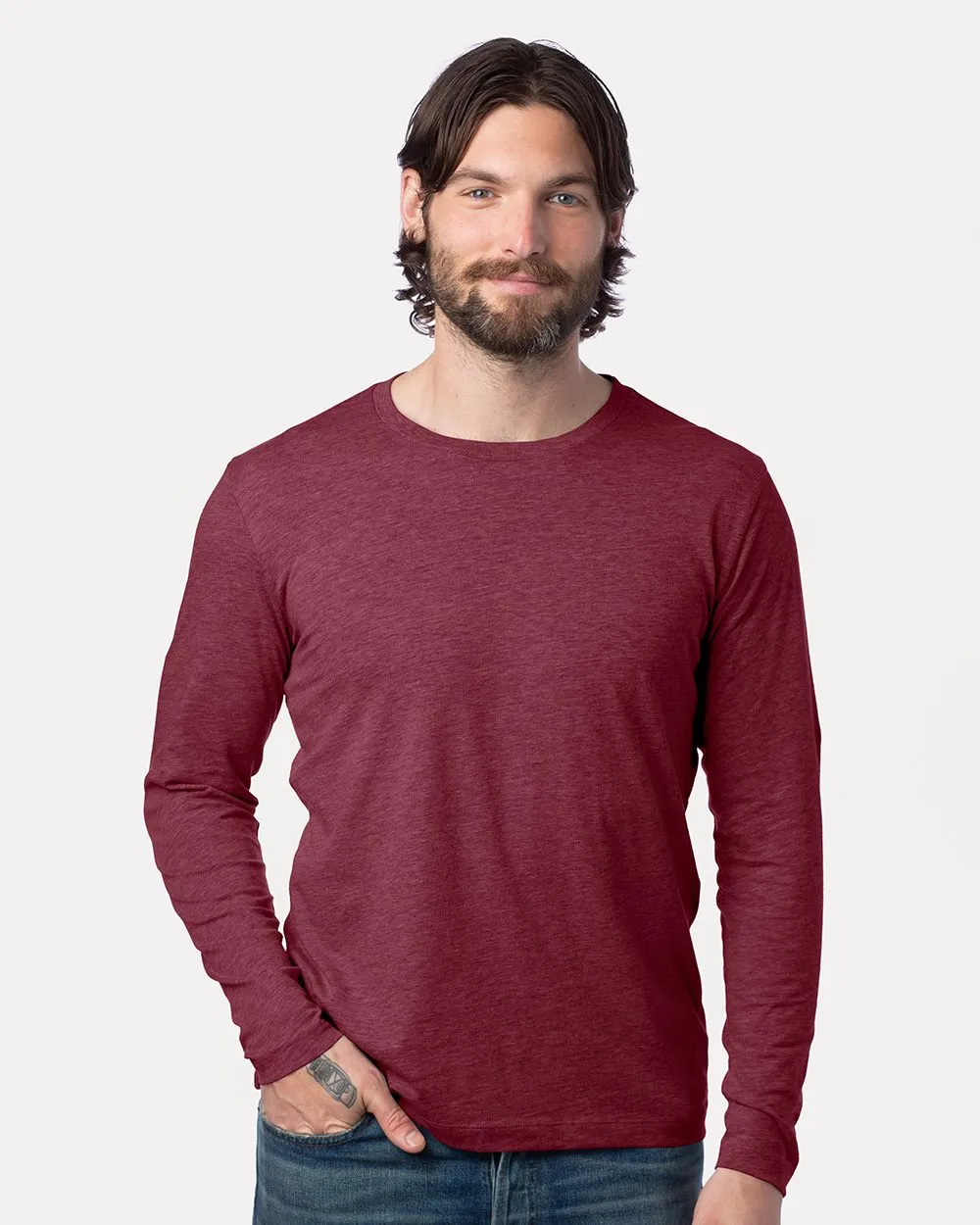 Alternative Men's Cotton Jersey Long Sleeve T-Shirt