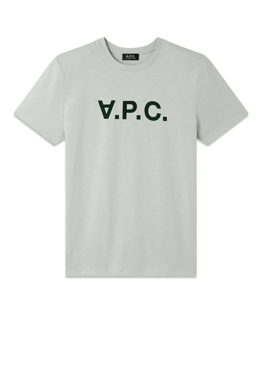 A.P.C. Logo tee - Pale Green