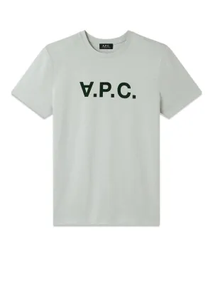 A.P.C. Logo tee - Pale Green