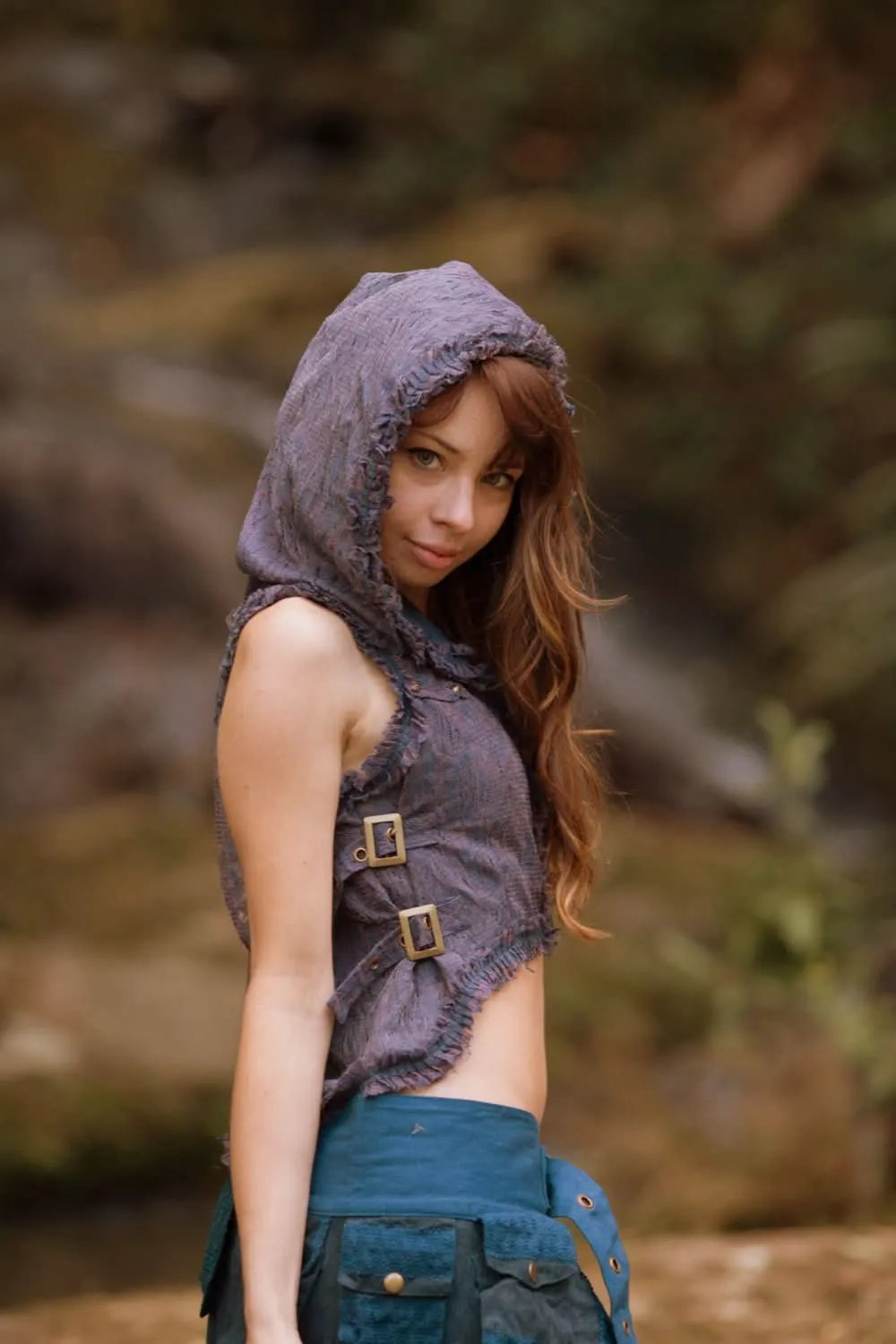 Aquarius Vest - Gray/Blue