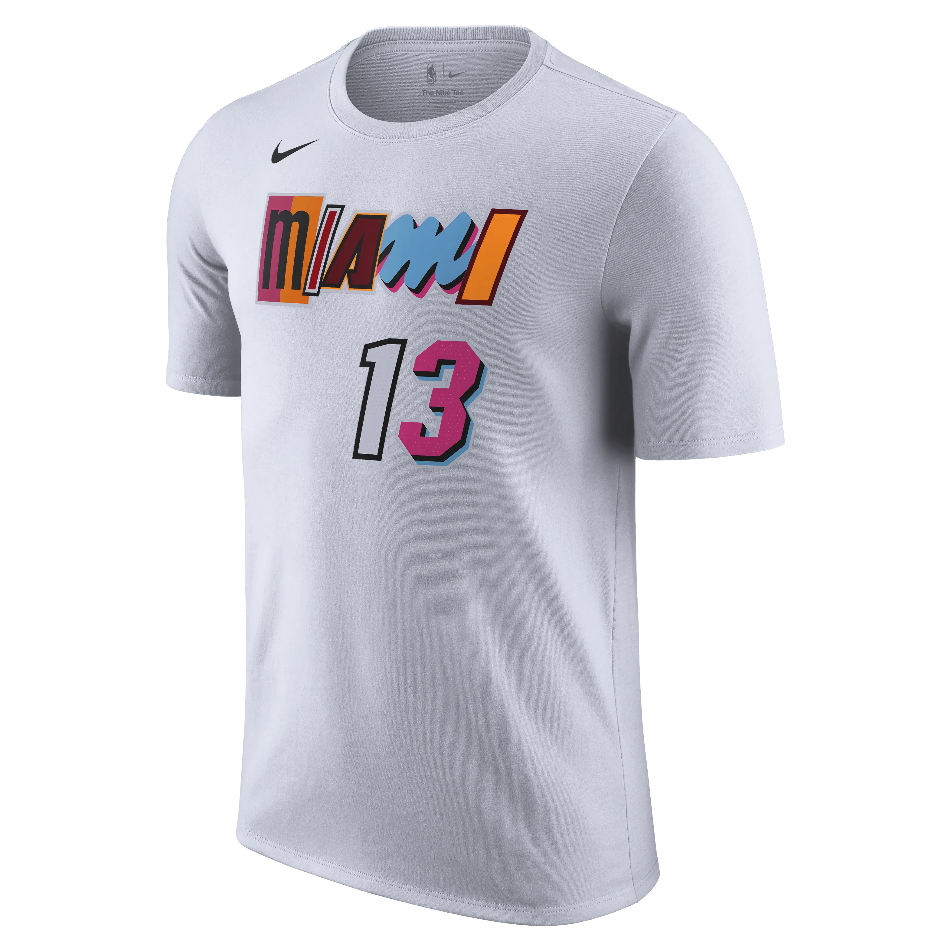 Bam Adebayo Nike Miami Mashup Vol. 2 Name & Number Tee