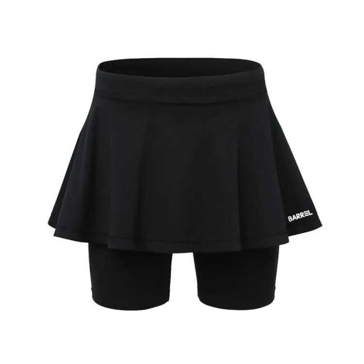 Barrel Kids Essential Half Leggings Skirt-BLACK