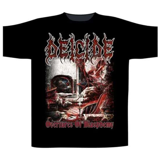 CLEARANCE - T-Shirt - Deicide - Overtures of Blasphemy