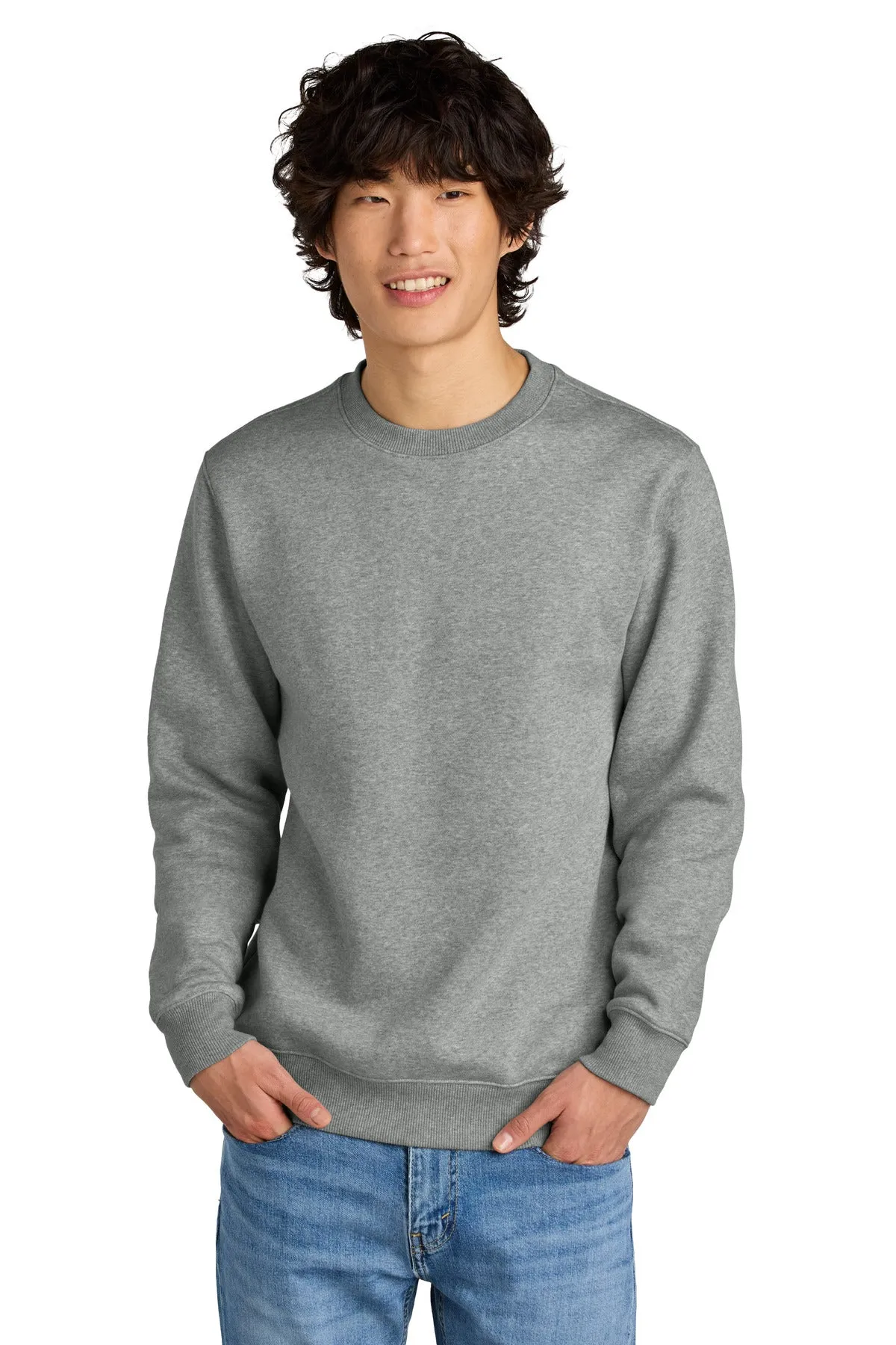 District Men's Perfect Weight Fleece Crew T-Shirt