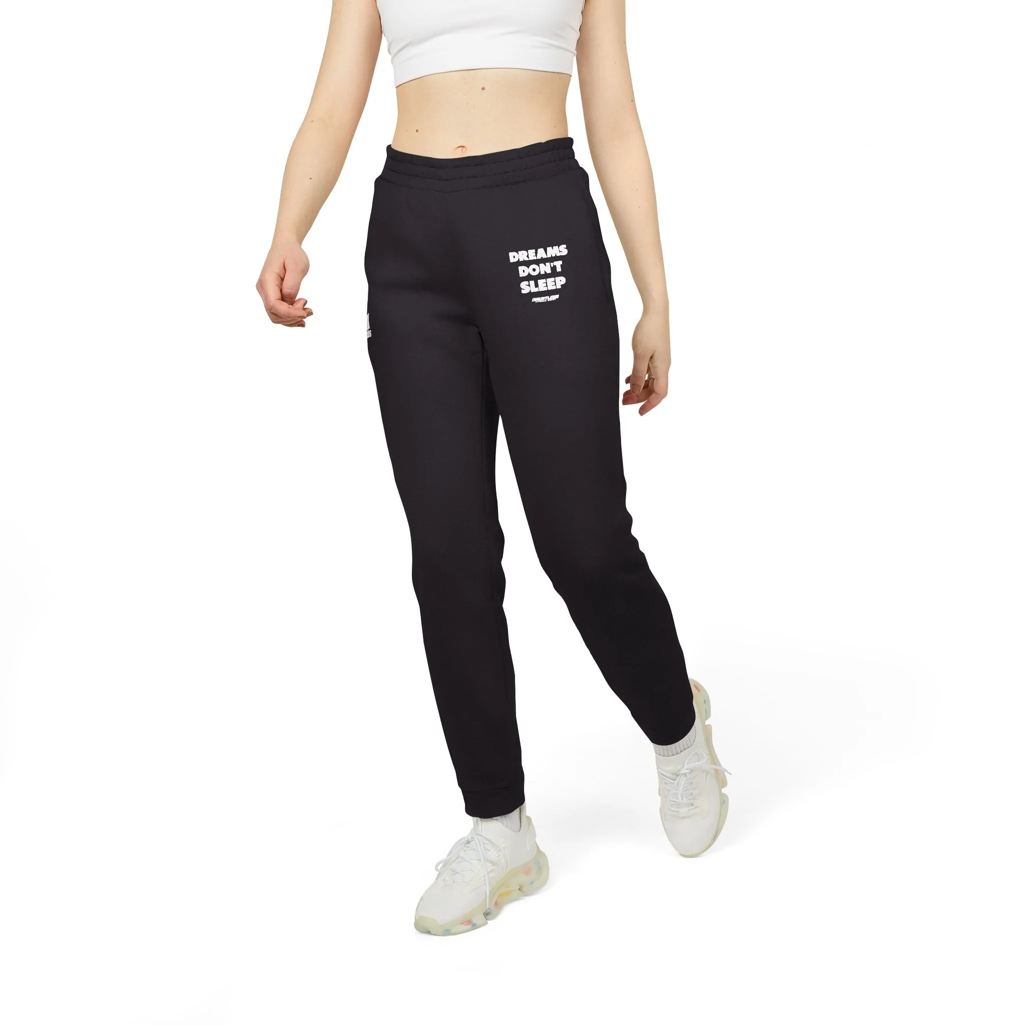 Dreams Don't Sleep adidas Unisex Fleece Joggers