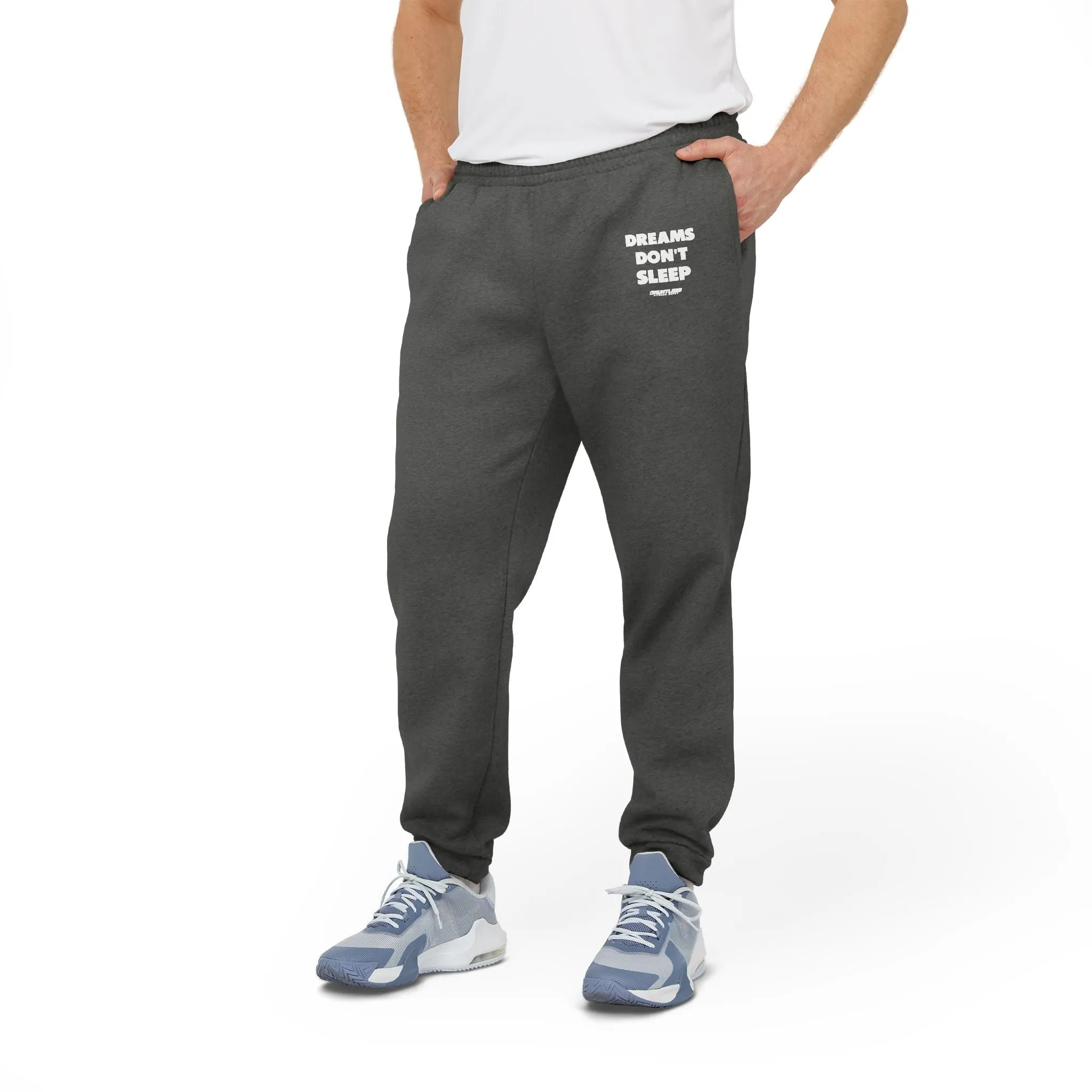 Dreams Don't Sleep adidas Unisex Fleece Joggers