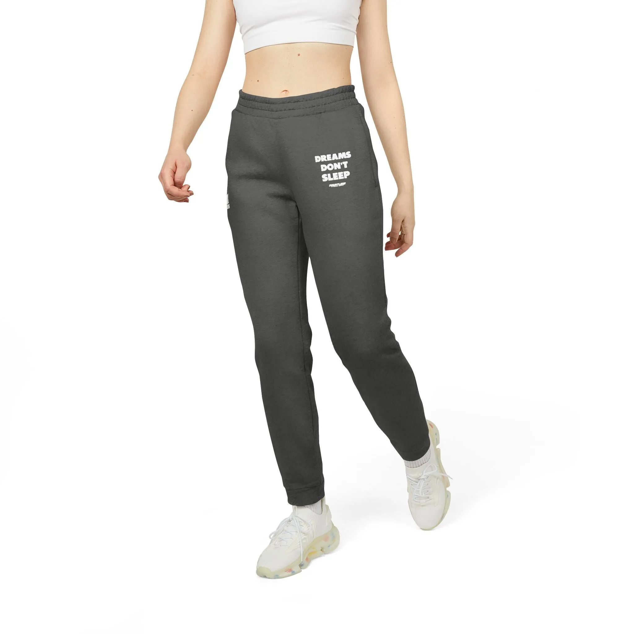 Dreams Don't Sleep adidas Unisex Fleece Joggers