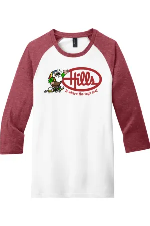 Hills is Where the Toys Are - 3/4-Sleeve Raglan Tee