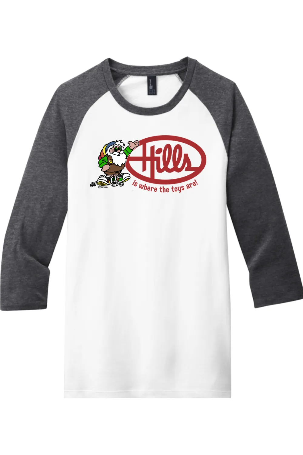 Hills is Where the Toys Are - 3/4-Sleeve Raglan Tee