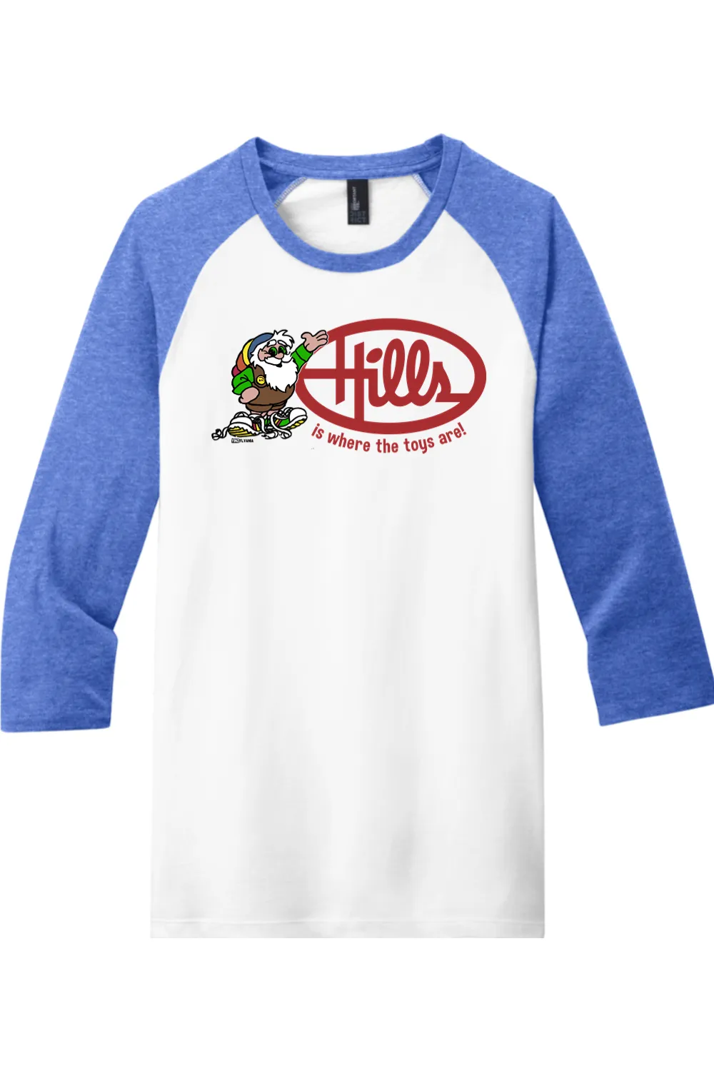 Hills is Where the Toys Are - 3/4-Sleeve Raglan Tee