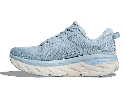 Hoka Bondi 7 - Icewater White