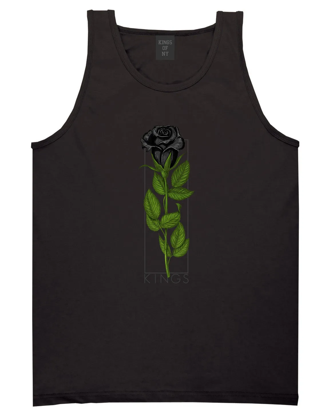 KINGS Black Roses Tank Top