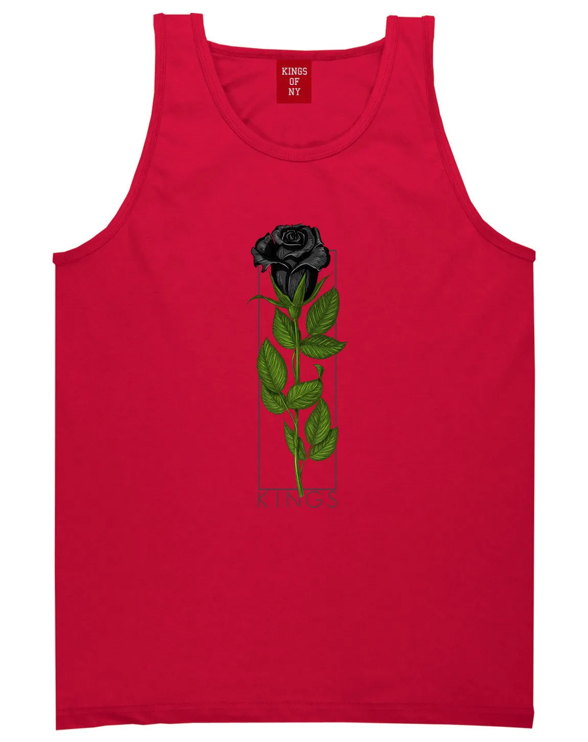 KINGS Black Roses Tank Top