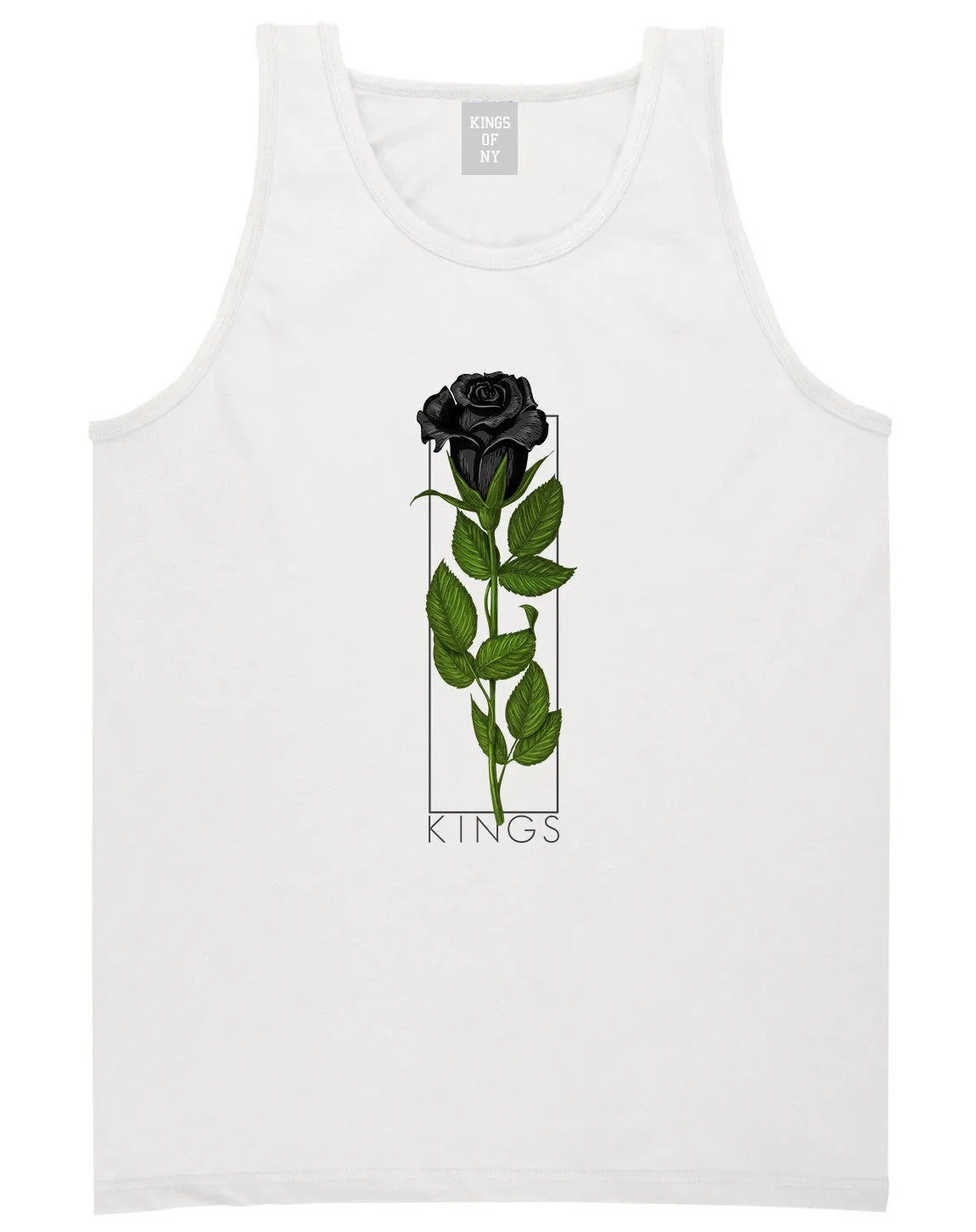 KINGS Black Roses Tank Top