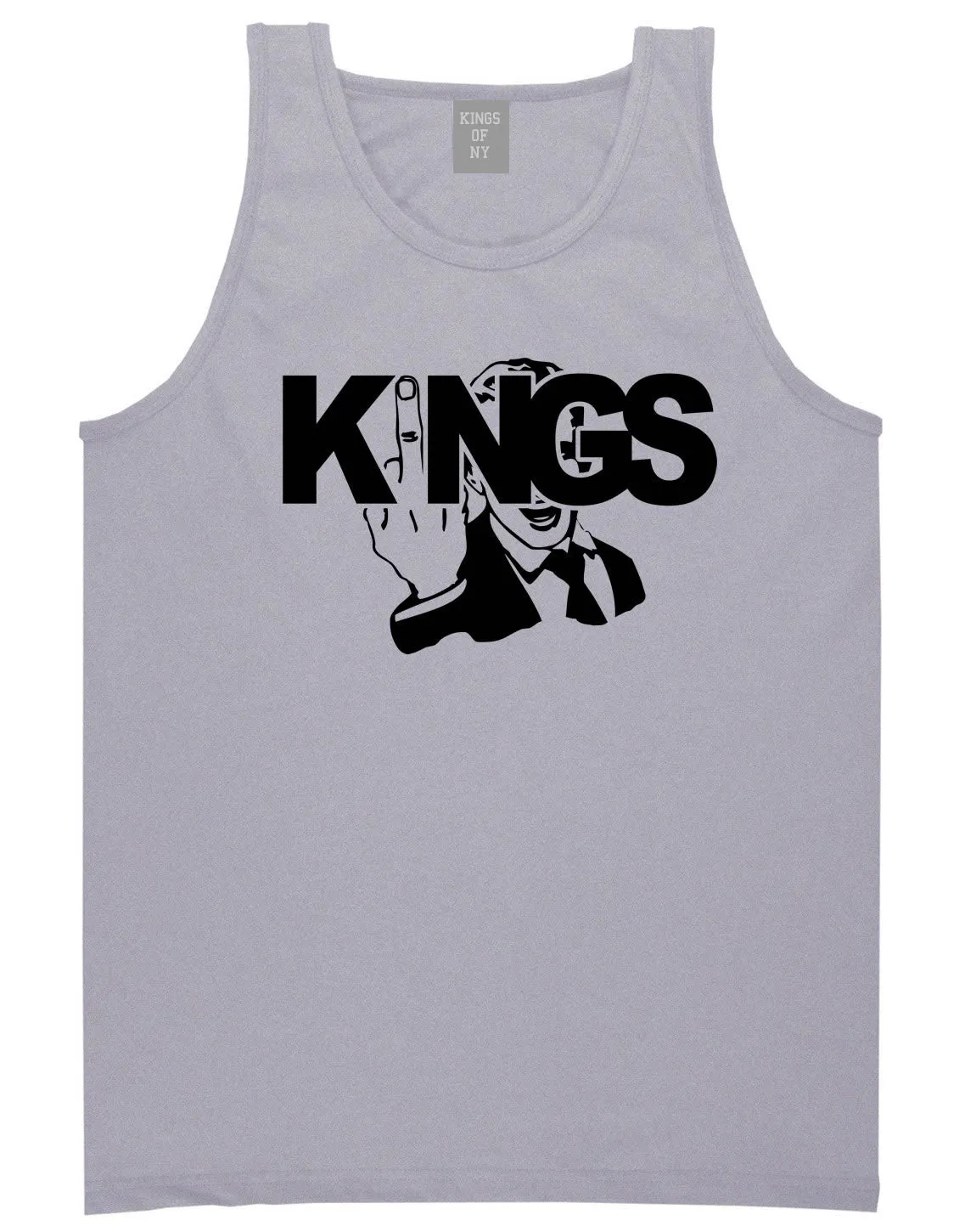 KINGS Fck You Middle Finger Tank Top