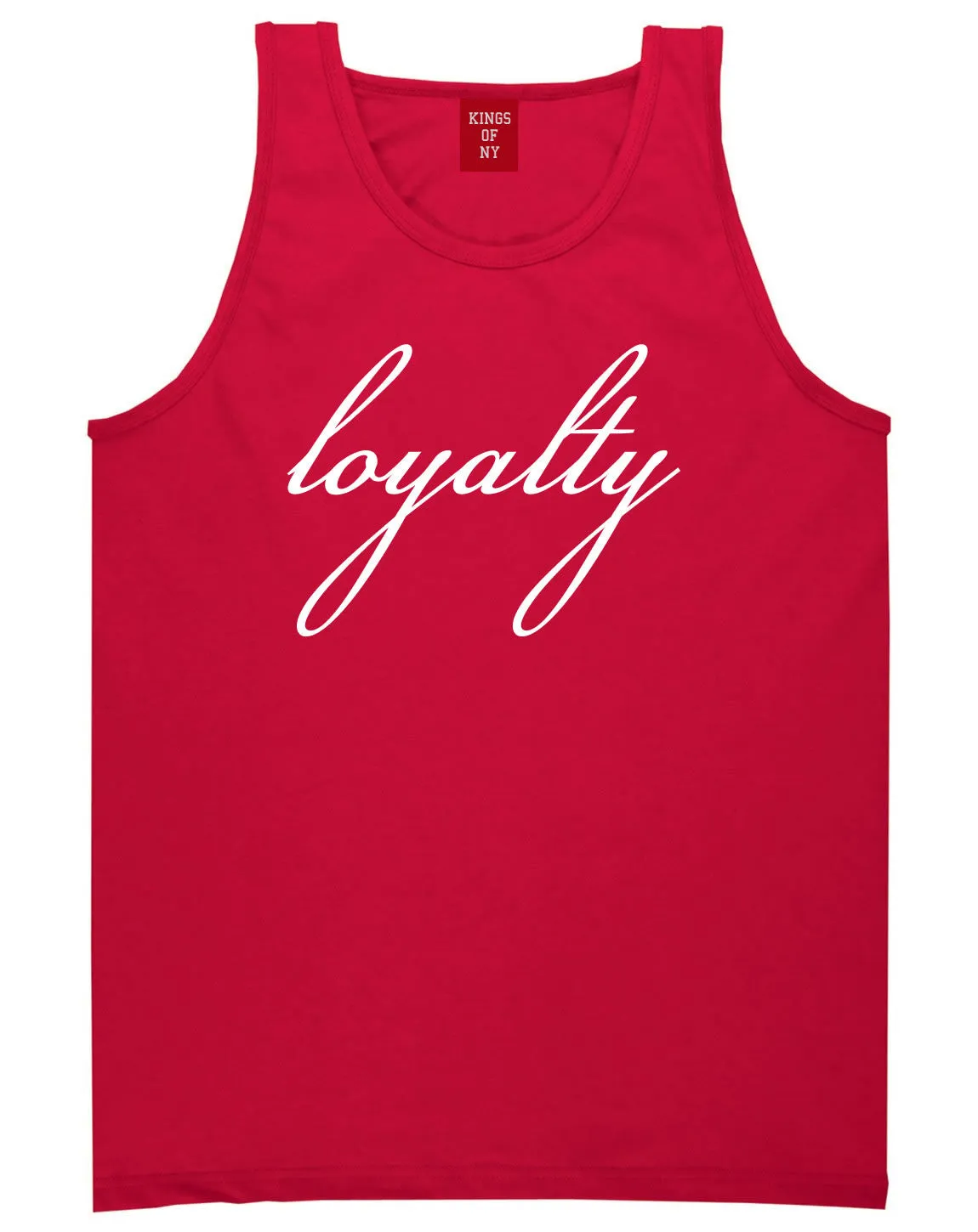 Loyalty Script Tank Top