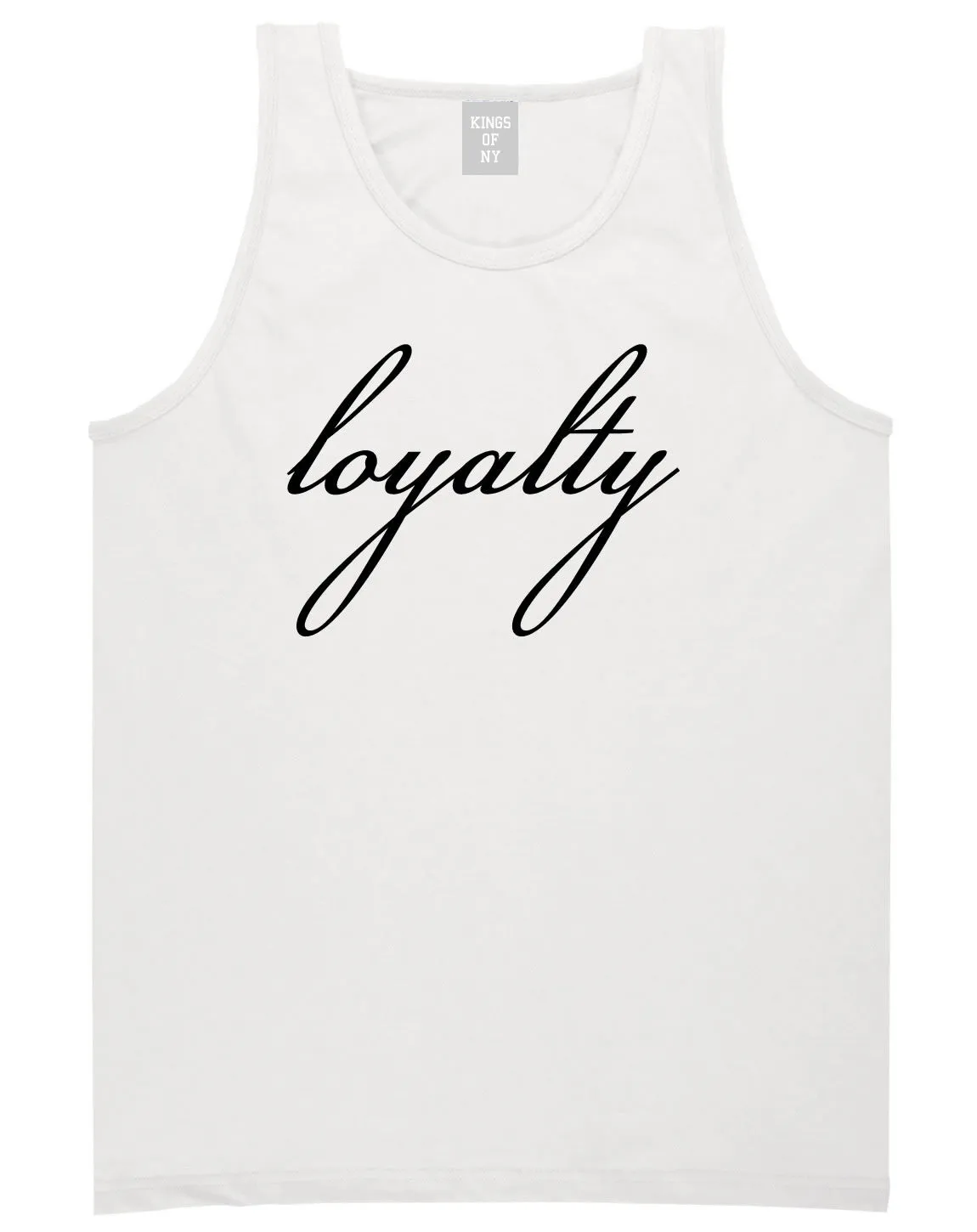 Loyalty Script Tank Top