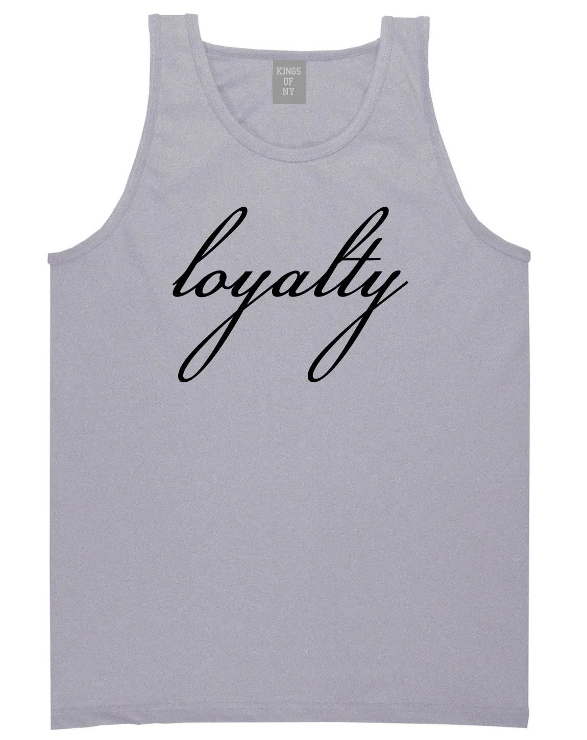 Loyalty Script Tank Top