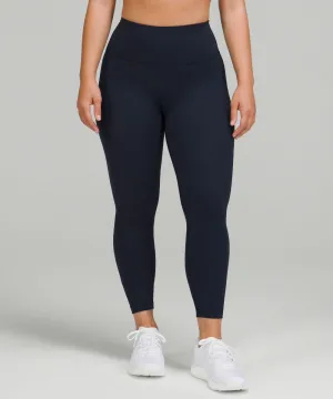 Lululemon Wunder Train Contour Fit High Rise Leggings, Navi