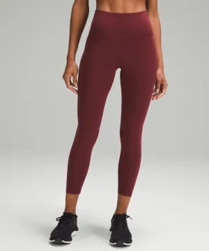 Lululemon Wunder Train High Leggings, Red