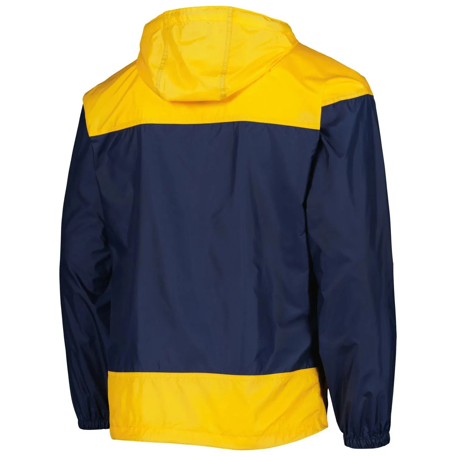 Men's Columbia Navy/Gold Milwaukee Brewers Omni-Shade Flash Forward Challenger Full-Zip Windbreaker