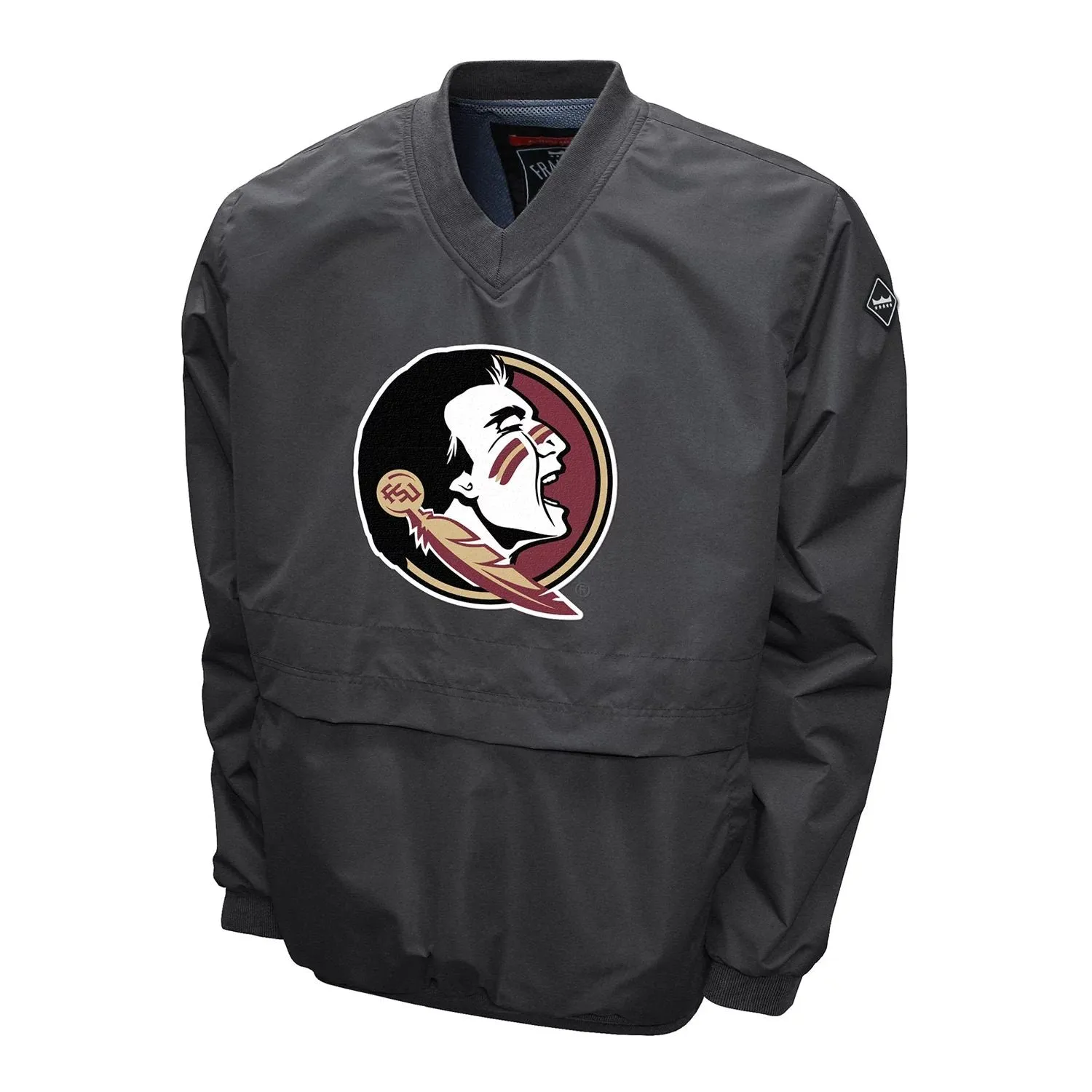 Men's Florida State Seminoles Large Logo Pullover Windbreaker