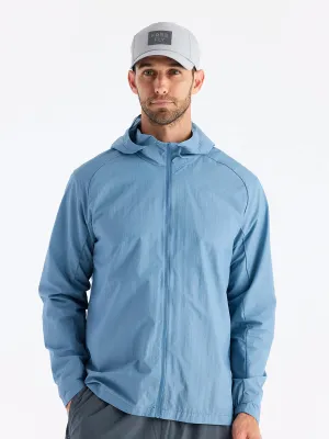 Men's Headwind Jacket - Blue Fog