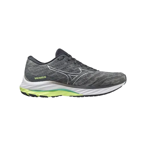 Mizuno Wave Rider 26 - Mens - Ultimate Gray/Silver/Neo Lime