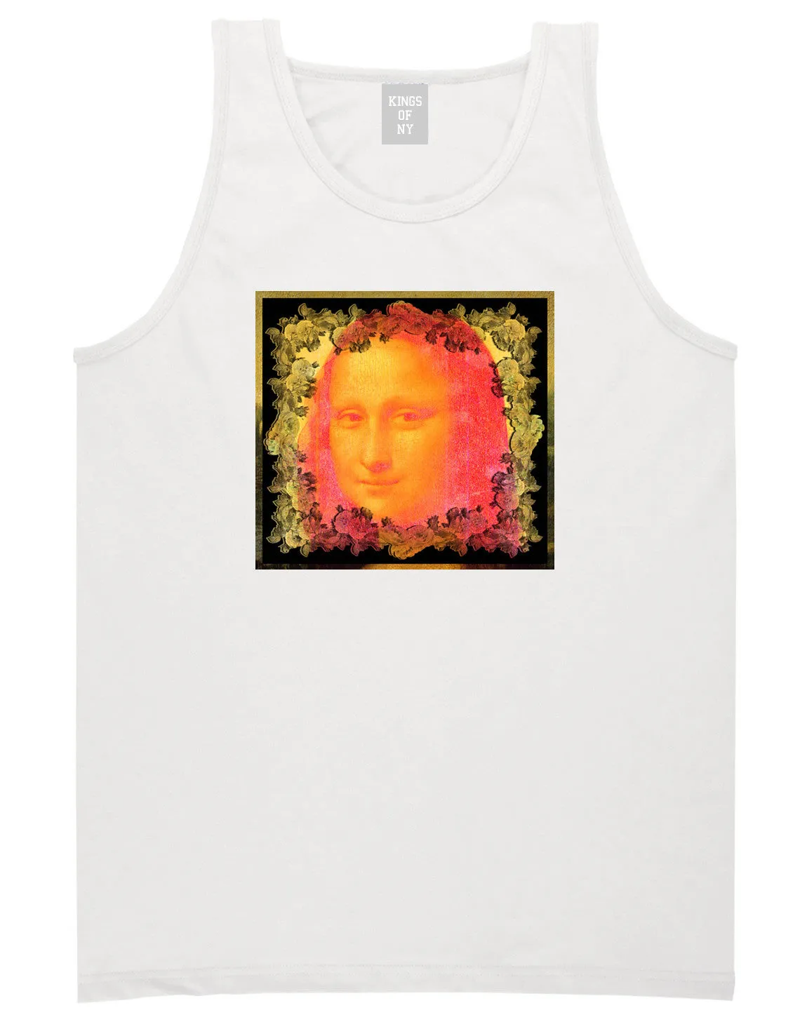 Mona Lisa Painting Art Tank Top