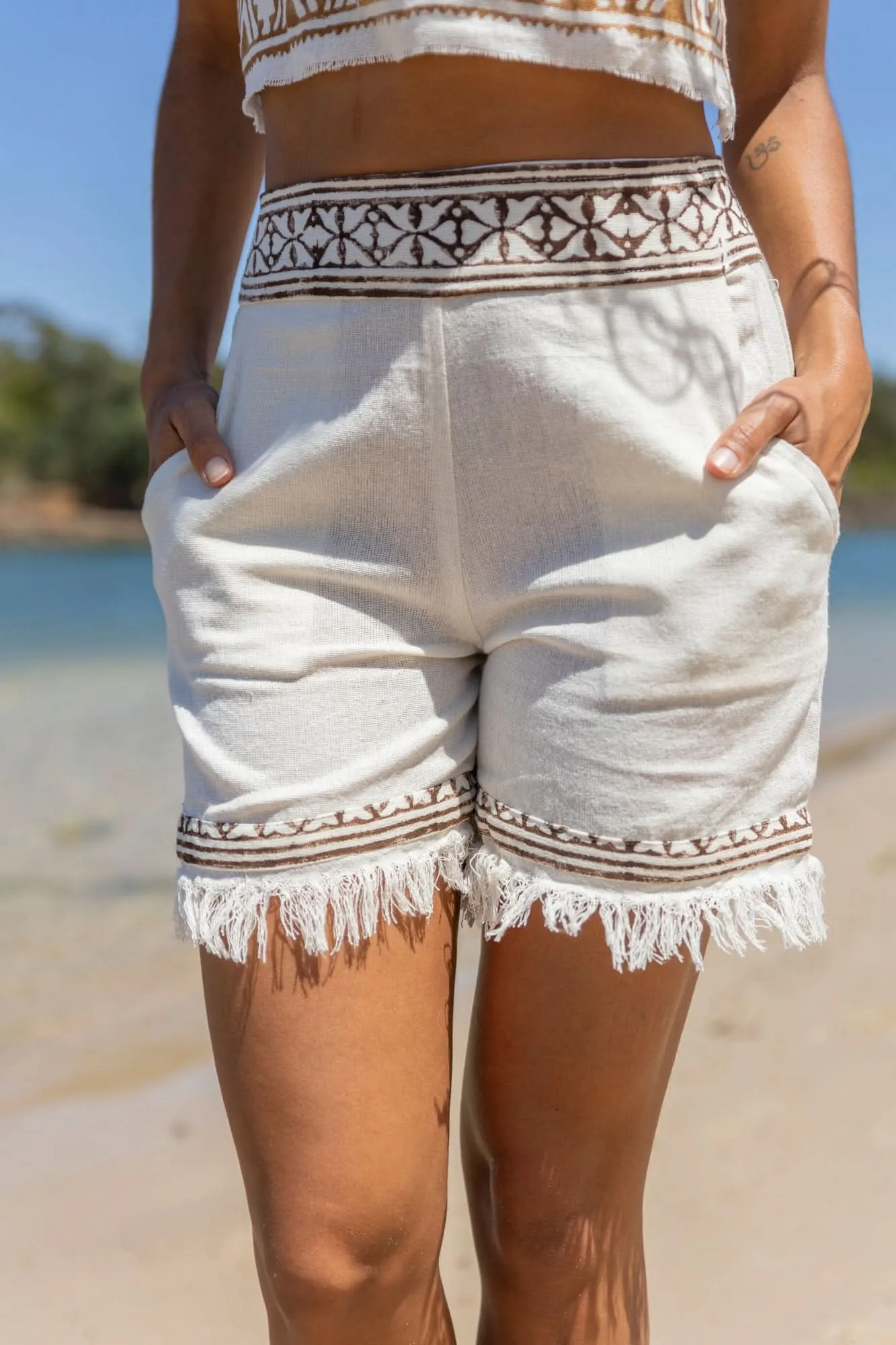 Nala Shorts - Cream