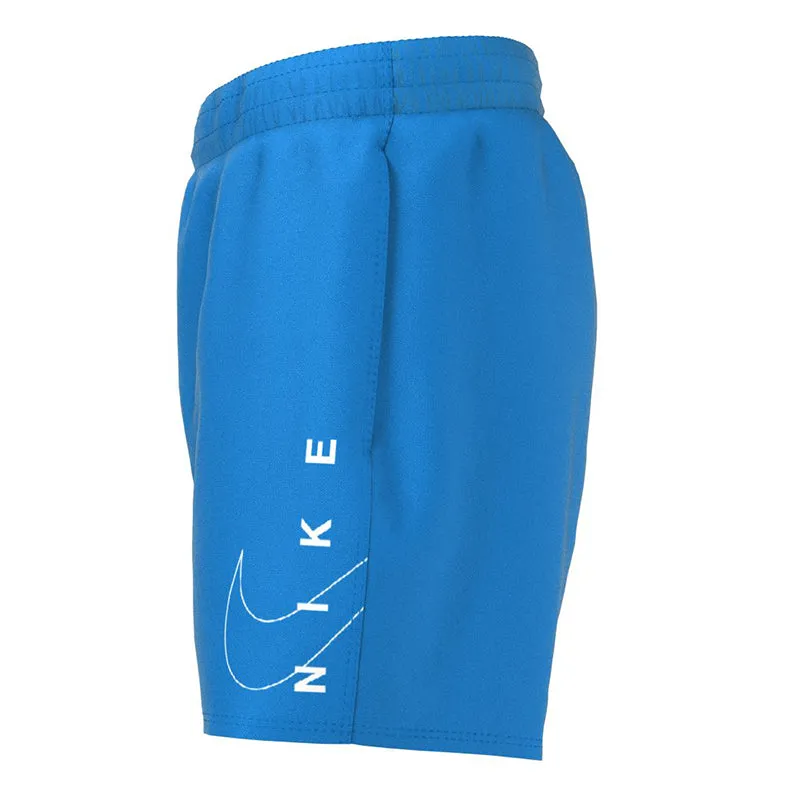 Nike - Boys Split Logo Lap 4" Volley Short (Photo Blue)