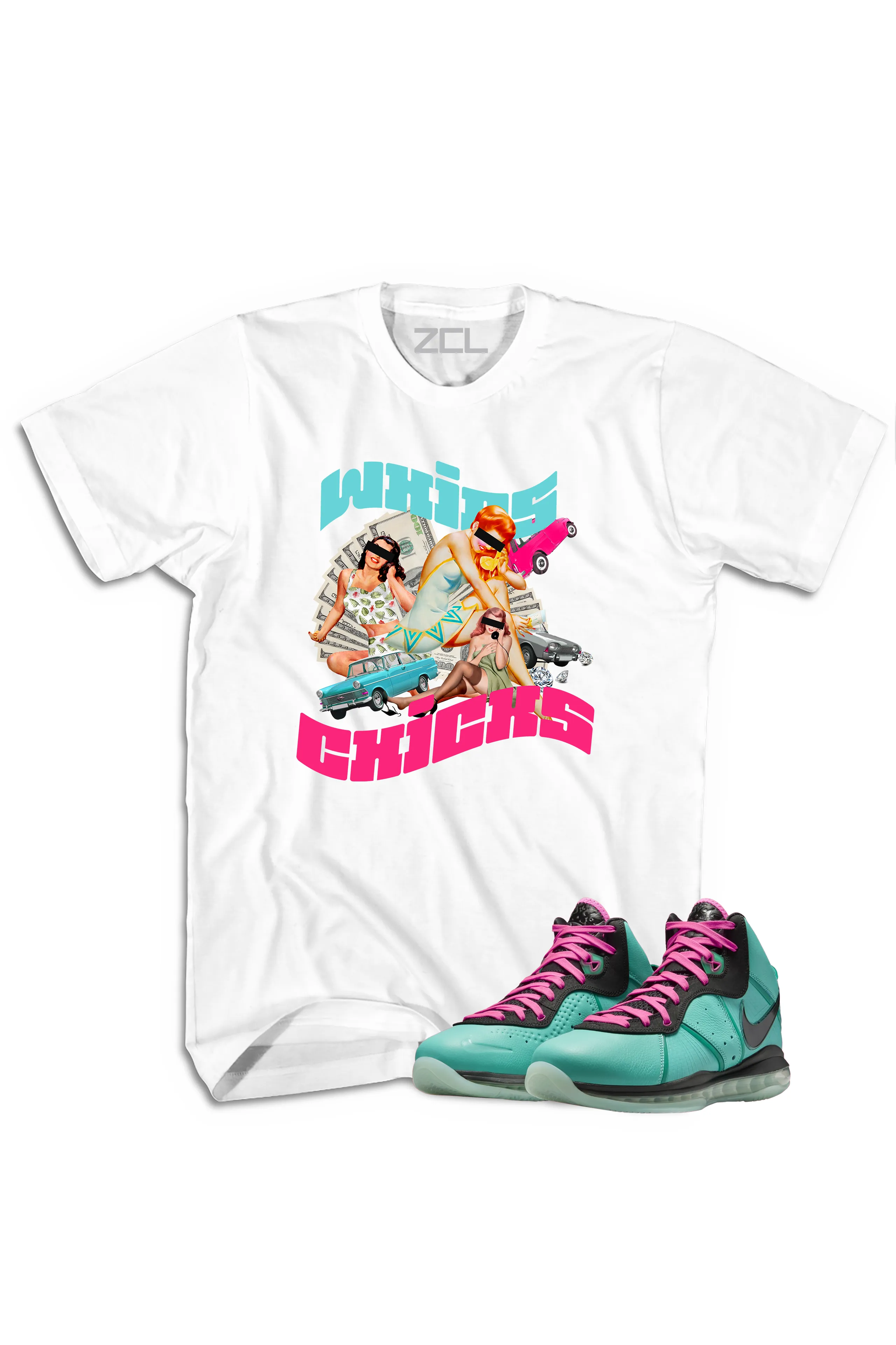 Nike Lebron 8 "Whips & Chicks" Tee South Beach 2021